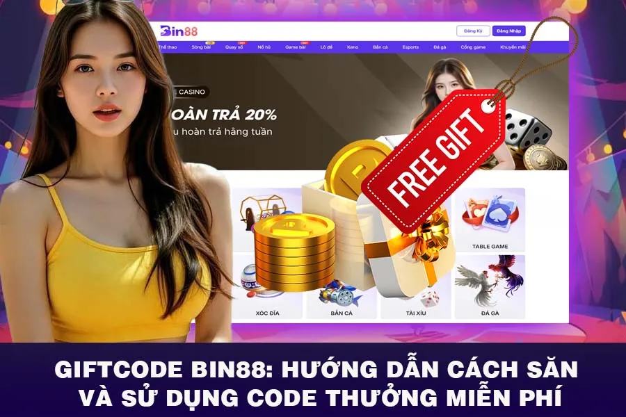 Cách Săn Và Sử Dụng GiftCode Bin88 Thưởng Miễn Phí