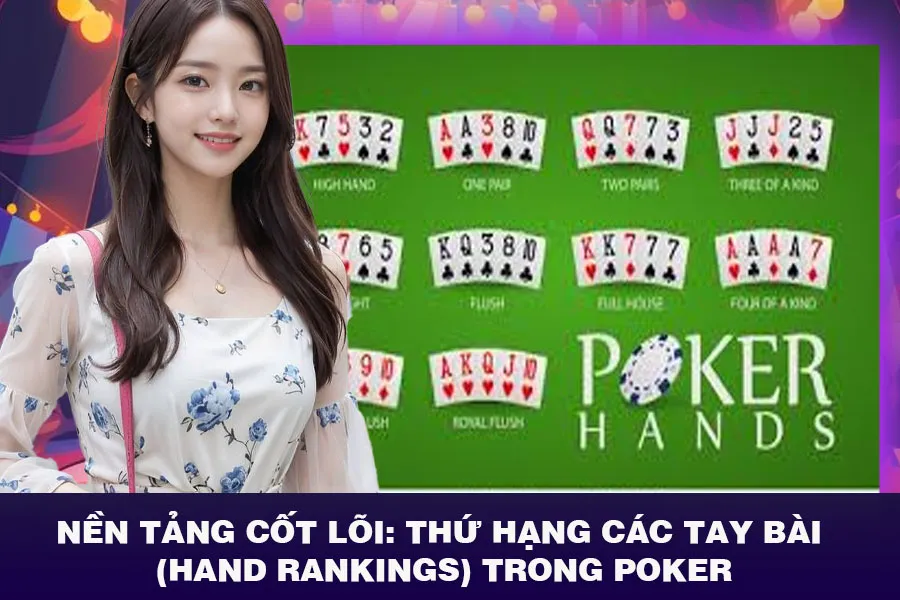 Thứ hạng các tay bài (Hand Rankings) trong Poker