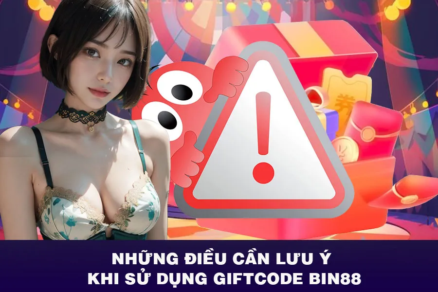 Những Điều Cần Lưu Ý Khi Sử Dụng Giftcode Bin88